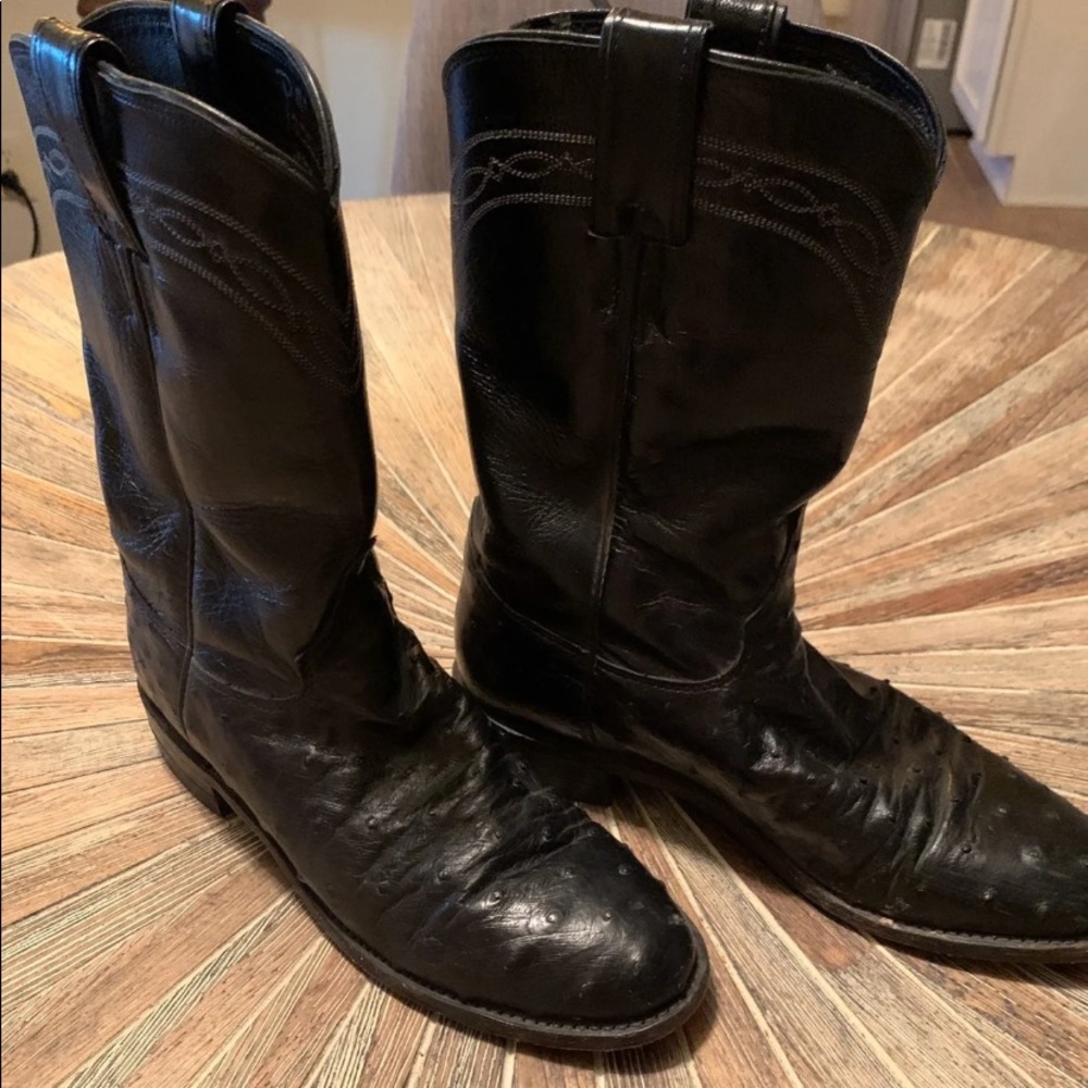 Full quill Justin roper boots 7